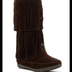 Rampage Chrisalee Fringe Boot